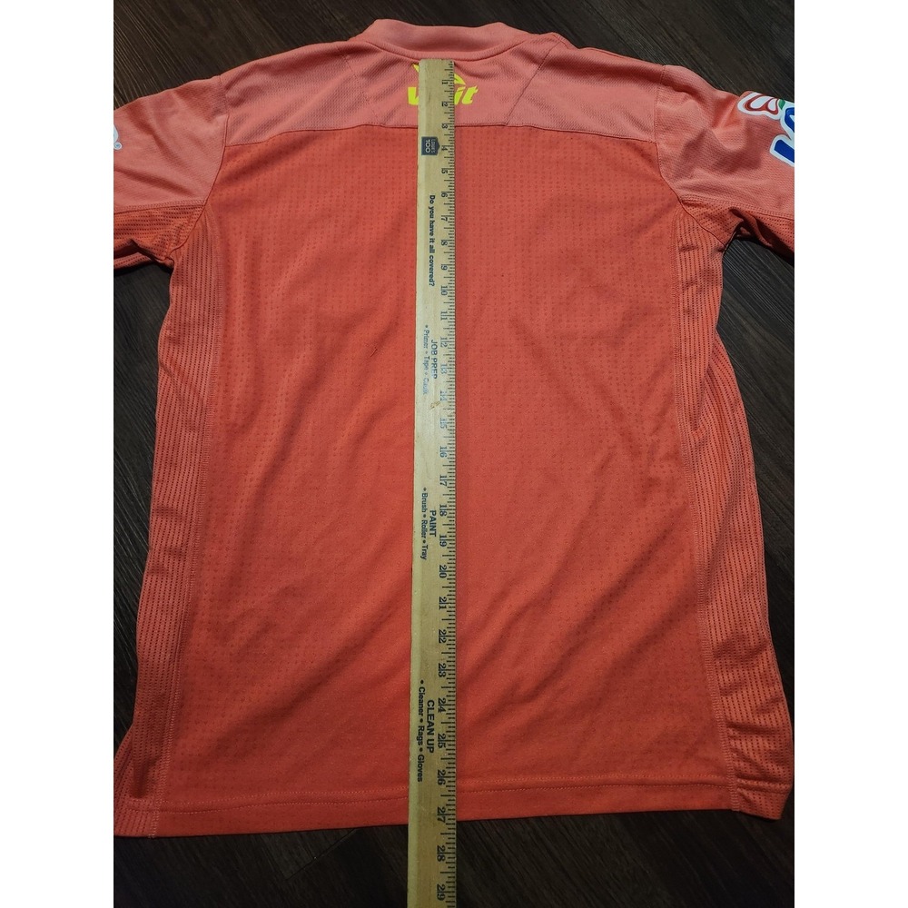 Mexico Soccer Jersey Mens Large Orange Voit Referee Shirt Football Futbol Mexico - Picture 6 of 7